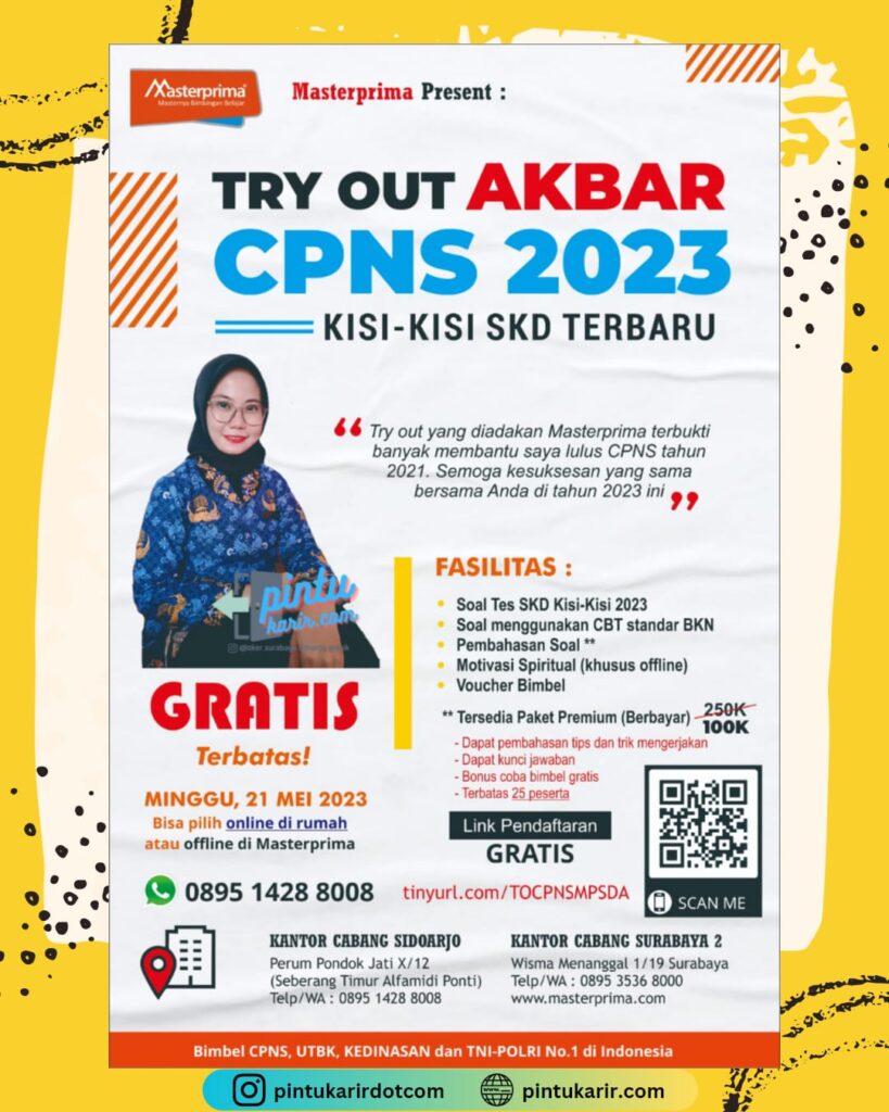 Try Out CPNS 2023 PintuKarir Com SMA SMK LBB Masterprima   Tryout Cpns Pintukarir.com  819x1024 